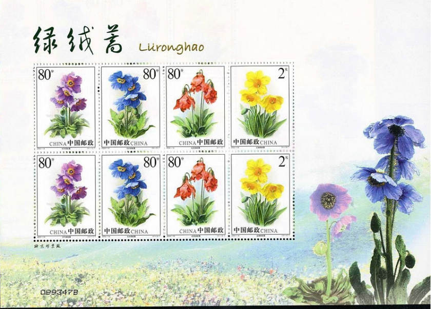 2004-18 《绿绒蒿》特种邮票